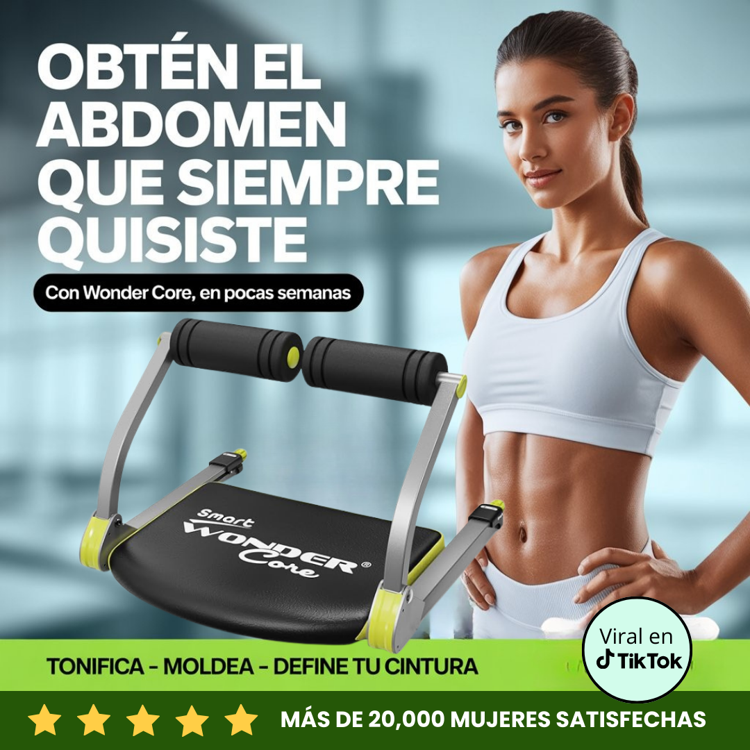 WonderCore Smart™ Ejercitadora 6en1 – Tonifica Todo tu Cuerpo