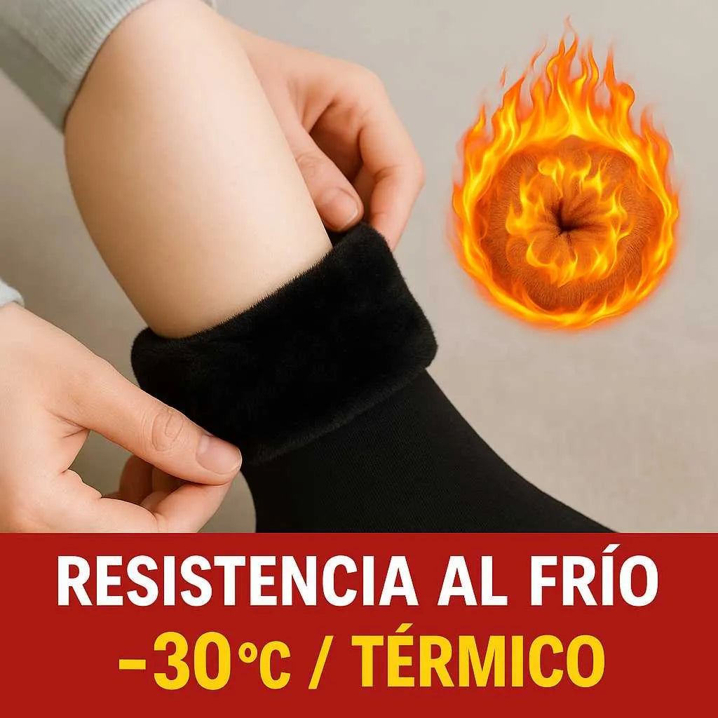 12 pares de calcetines térmicos de microfibra que abriga y repele el frío extremo