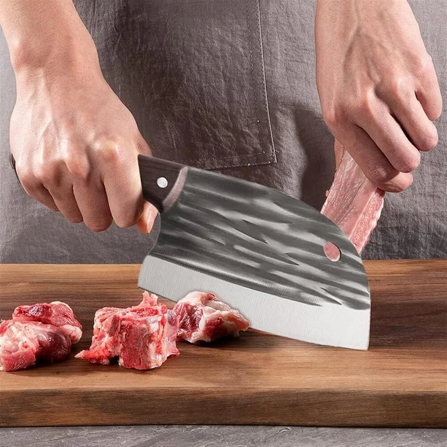 Cuchillo Profesional Japones Tazaki de Acero Inoxidable - El Más Filoso del Mundo