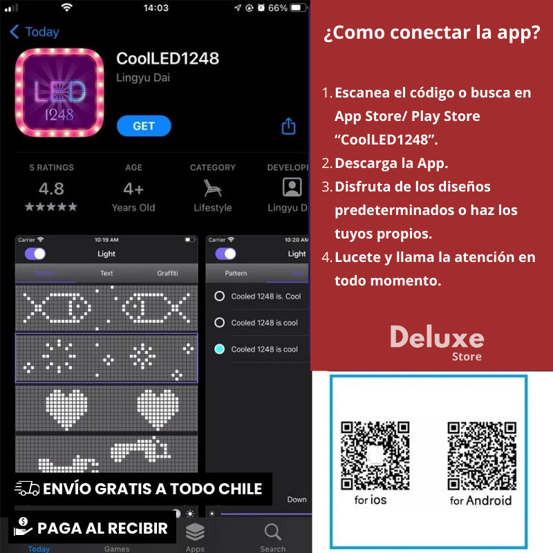 Flexi Led Car™ - Pantalla LED personalizable (27x8cm)