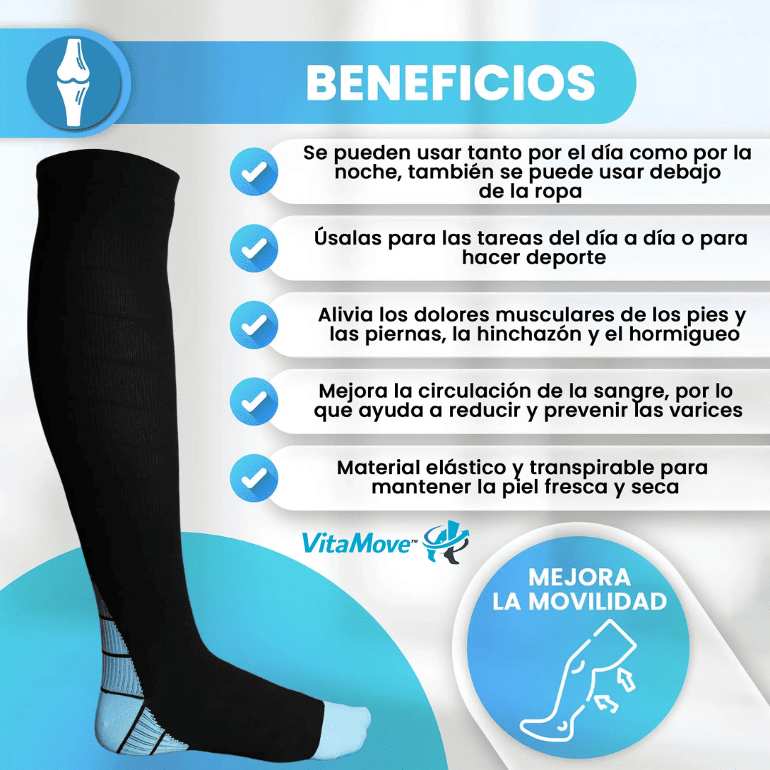 VitaMove™ – Alivia Piernas Cansadas, Hinchazón y Mala Circulación en Minutos
