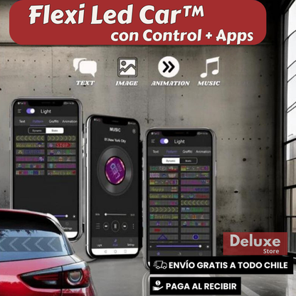 Flexi Led Car™ - Pantalla LED personalizable (27x8cm)