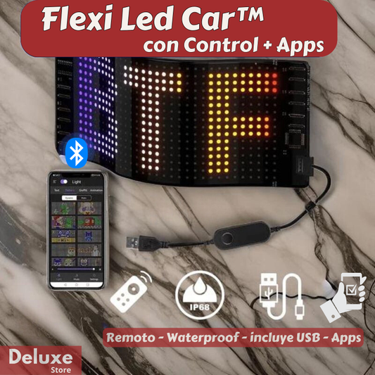 Flexi Led Car™ - Pantalla LED personalizable (27x8cm)