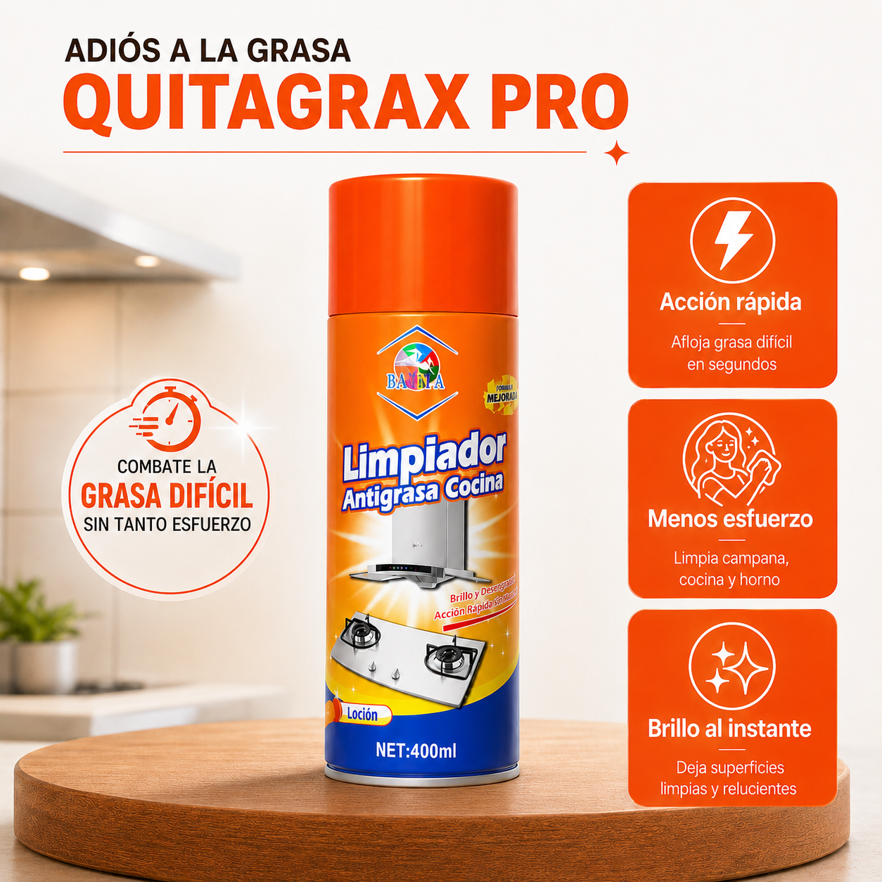 2x1 QuitaGrax Pro™- Eliminador de Grasa Profunda