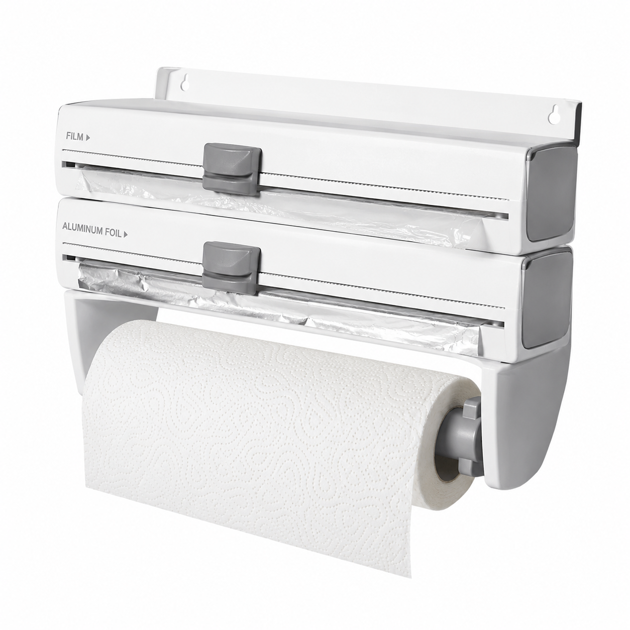 PractiCut™ – Organizador de cocina con doble cortador